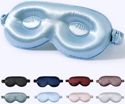 3D 100% 22mm Silk Adjustable Sleep Mask